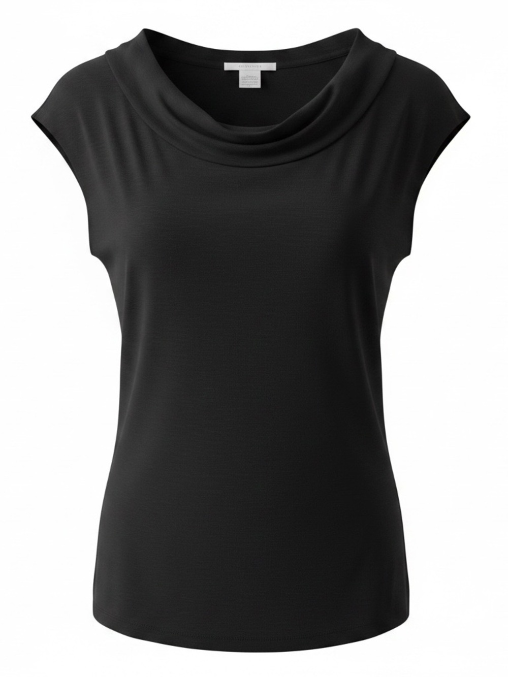 Banana Republic Cap Sleeves Black Top Size L